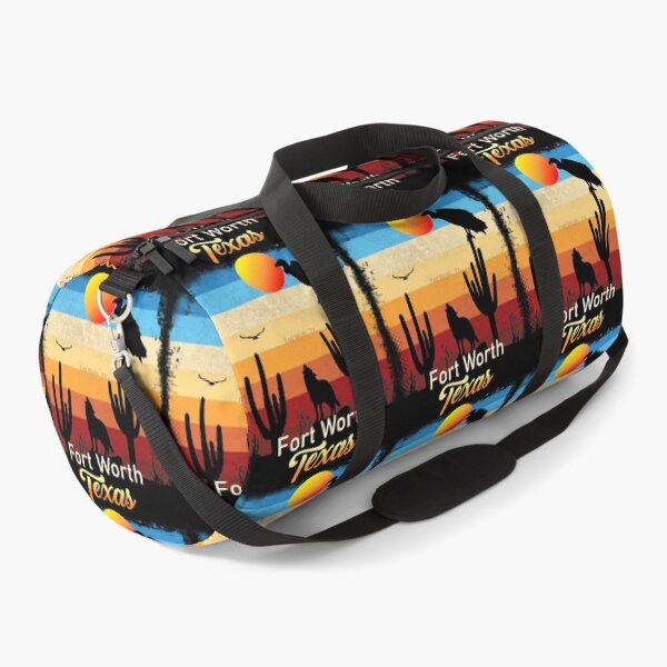Item preview, Fort Worth Texas TX Texan Coyote Vulture Cactus Desert Tejano designed and sold by Cuatrocaminos.