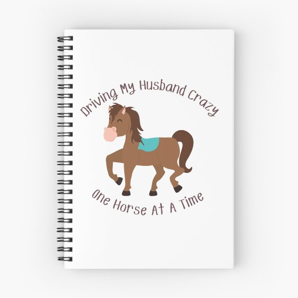 Item preview, Driving My Husband Crazy One Horse At A Time designed and sold by MamaSweetea.
