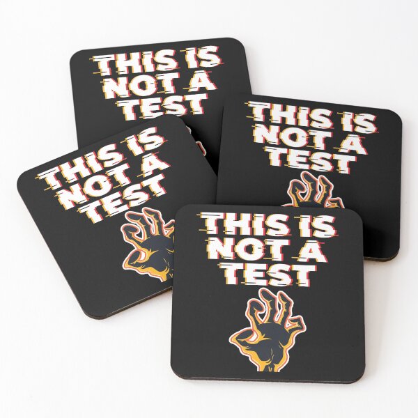 Item preview, This Is Not A Test | Zombie Apocalypse Funny Halloween designed and sold by GravitiTees.