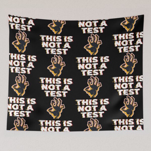 Item preview, This Is Not A Test | Zombie Apocalypse Funny Halloween designed and sold by GravitiTees.