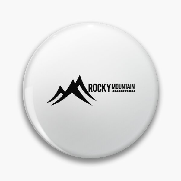 Item preview, rocky mountain construction RMC logo in black designed and sold by LandoPiers.