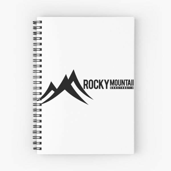 Item preview, rocky mountain construction RMC logo in black designed and sold by LandoPiers.