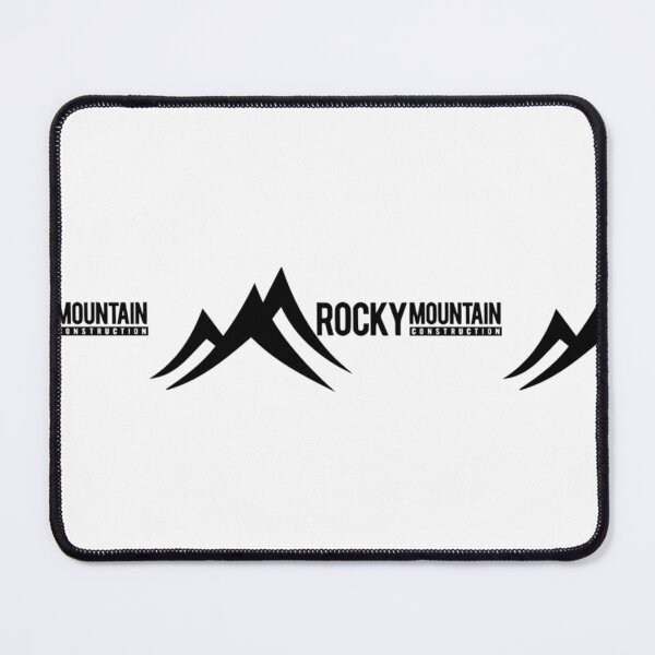 Item preview, rocky mountain construction RMC logo in black designed and sold by LandoPiers.