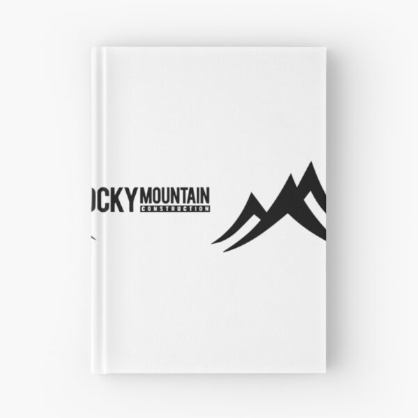 Item preview, rocky mountain construction RMC logo in black designed and sold by LandoPiers.