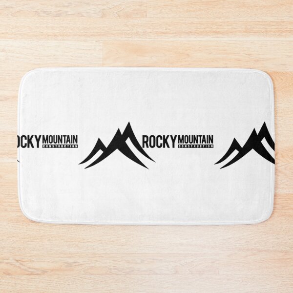 Item preview, rocky mountain construction RMC logo in black designed and sold by LandoPiers.