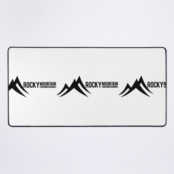 Item preview, rocky mountain construction RMC logo in black designed and sold by LandoPiers.