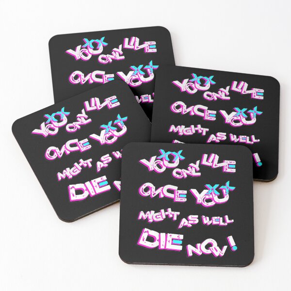 Item preview, YOU ONLY LIVE ONCE Premium  designed and sold by AdonisShop.