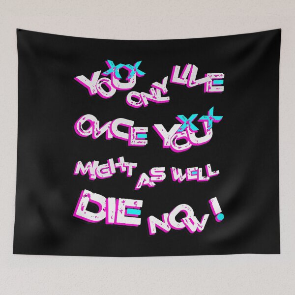 Item preview, YOU ONLY LIVE ONCE Premium  designed and sold by AdonisShop.