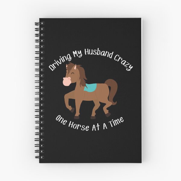 Item preview, Driving My Husband Crazy One Horse At A Time designed and sold by MamaSweetea.