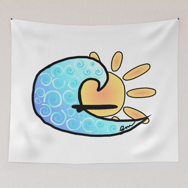 Item preview, Surfer's Sunrise designed and sold by Finnzilla.