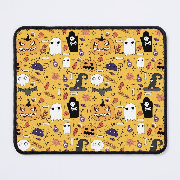 Item preview, Halloween Pattern with Pumpkin Ans Spider designed and sold by tshirtprod.