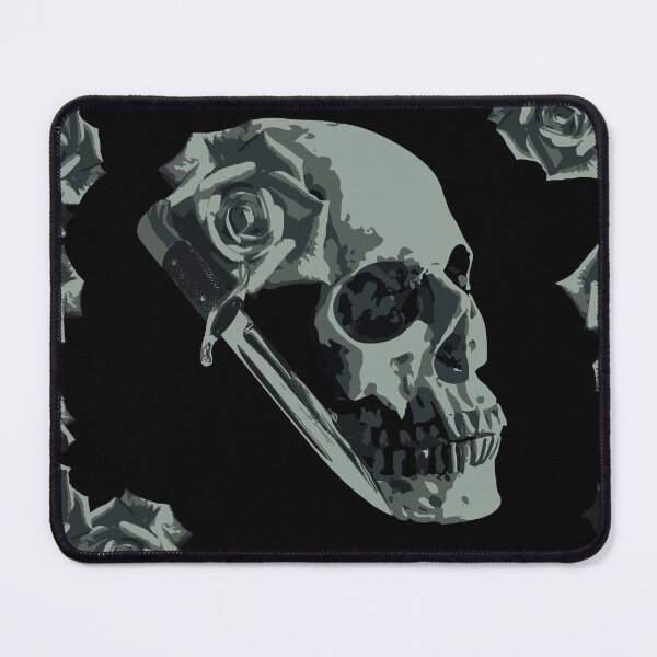 Item preview, Rose and Skull designed and sold by PeachPaisleyPro.