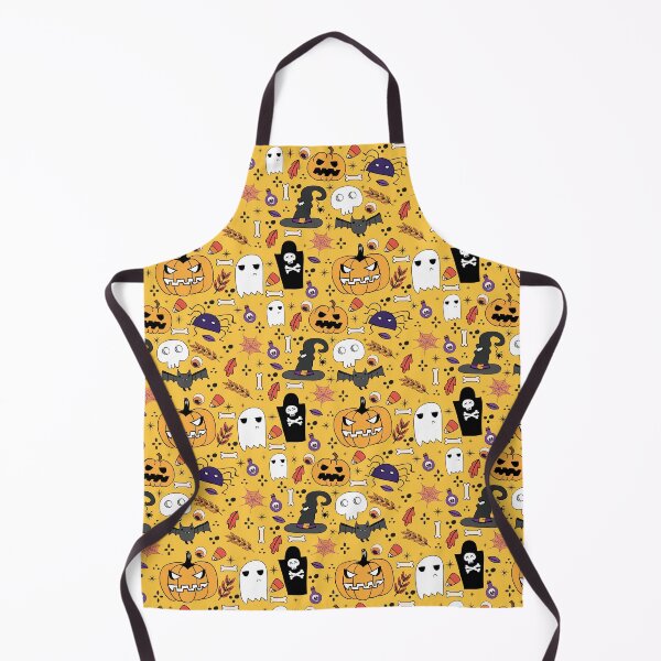 Item preview, Halloween Pattern with Pumpkin Ans Spider designed and sold by tshirtprod.