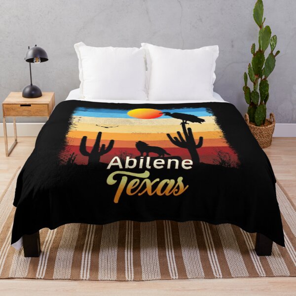 Item preview, Abilene Texas TX Texan Coyote  Vulture Cactus Desert Tejano designed and sold by Cuatrocaminos.