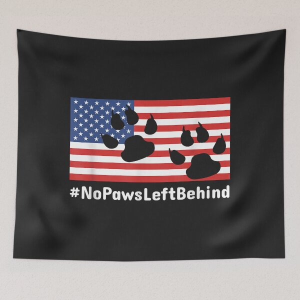 Item preview, No Paws Left Behind Solidarity Service Dogs left Behind designed and sold by brandyj2t.