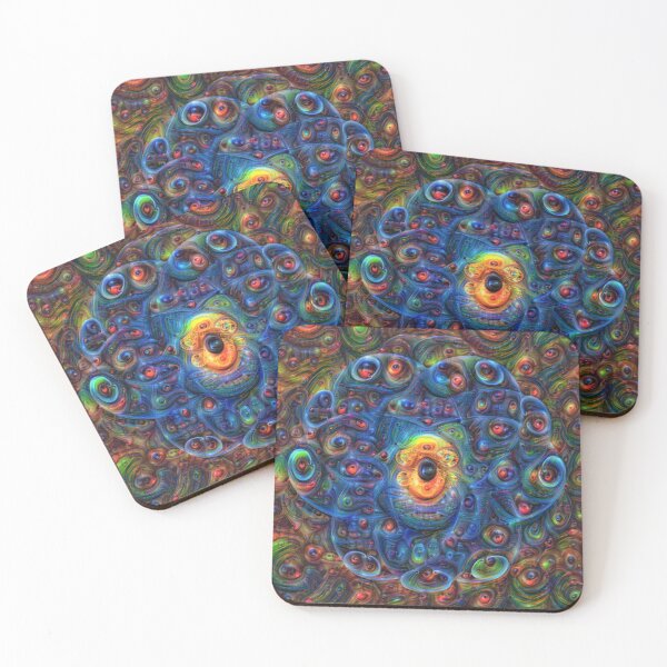Item preview, psychedelic geometric rainbow torus designed and sold by BelAnnGrey.