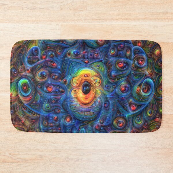 Item preview, psychedelic geometric rainbow torus designed and sold by BelAnnGrey.