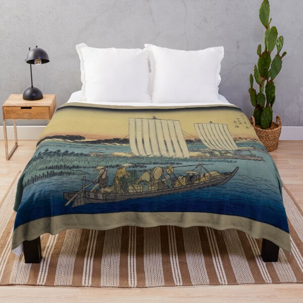 Item preview, Japanese boats on ocean  designed and sold by dtmtattoo.