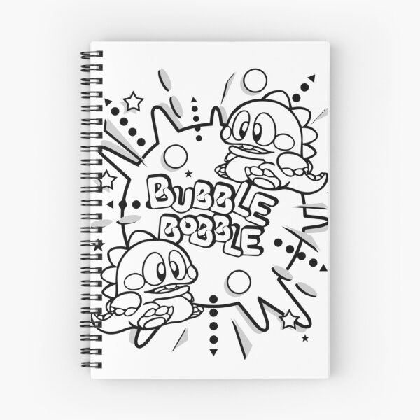 Item preview, Bubble Bobble Outline designed and sold by LandoPiers.
