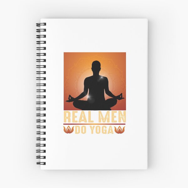 Item preview, Real Men Do Yoga designed and sold by verdecuddly.