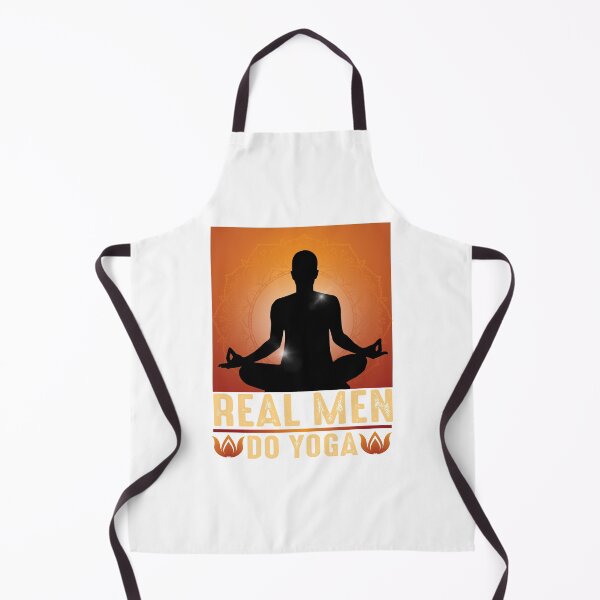 Item preview, Real Men Do Yoga designed and sold by verdecuddly.