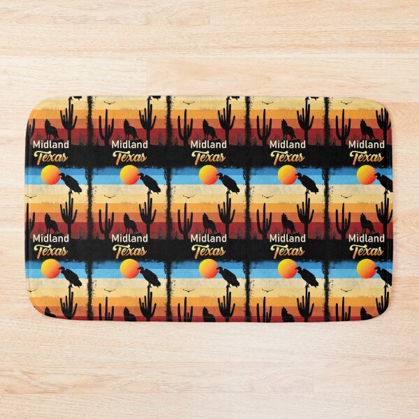 Item preview, Midland Texas TX Texan Coyote  Vulture Cactus Desert Tejano designed and sold by Cuatrocaminos.