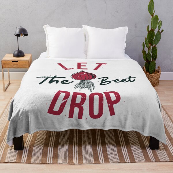 Item preview, Let the Beet Drop // Funny Gardening Quote designed and sold by SLAG-Creative.