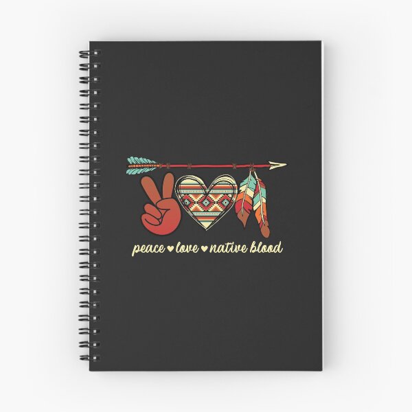Item preview, Peace Love Native Blood Indigenous People Native American designed and sold by brandyj2t.