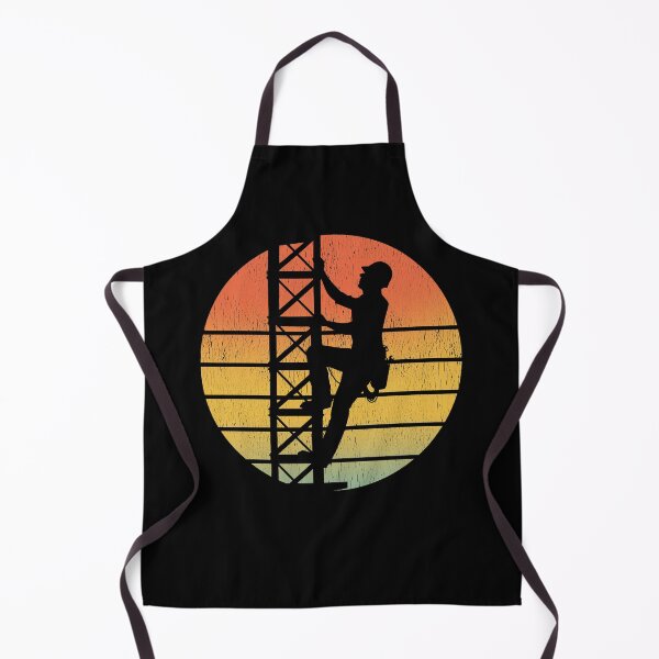 Item preview, Cell Tower Climber Climbing Antenna Vintage Retro designed and sold by TastefulTees.