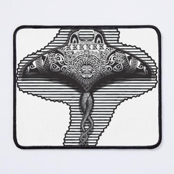 Item preview, ZS AD Tribal Inspired V2.0.2.3  Stingray Monochrome.© designed and sold by OmarHernandez.
