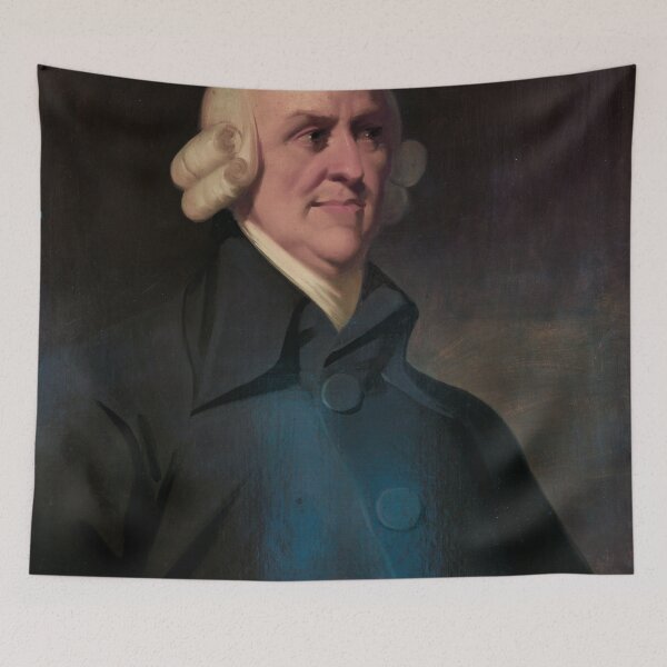 Item preview, Adam Smith Portrait designed and sold by JDesigningMO.