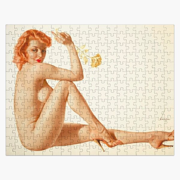Woman in Panties Made of Milk Jigsaw Puzzle by Maxim Images Exquisite  Prints - Pixels