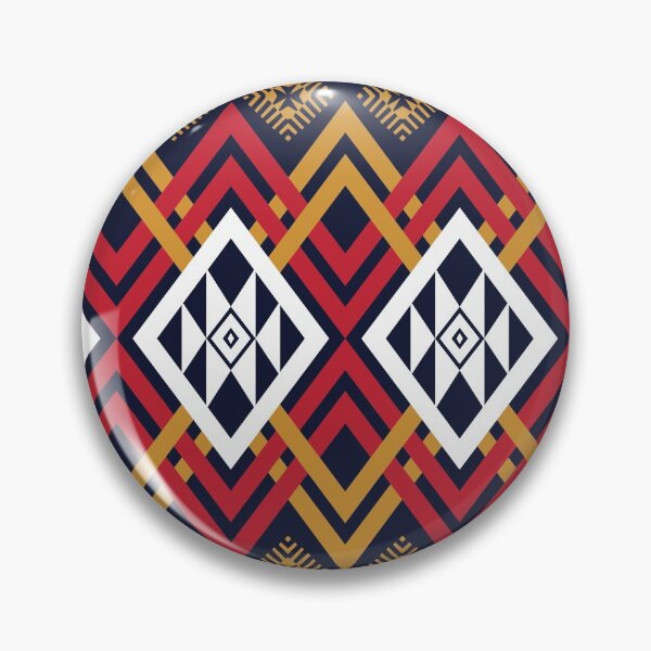 Item preview, colorful ethnic geometric pattern designed and sold by GeomePattern.
