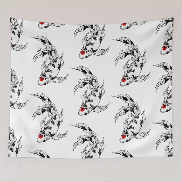Item preview, Fish japanese art style designed and sold by LandoPiers.