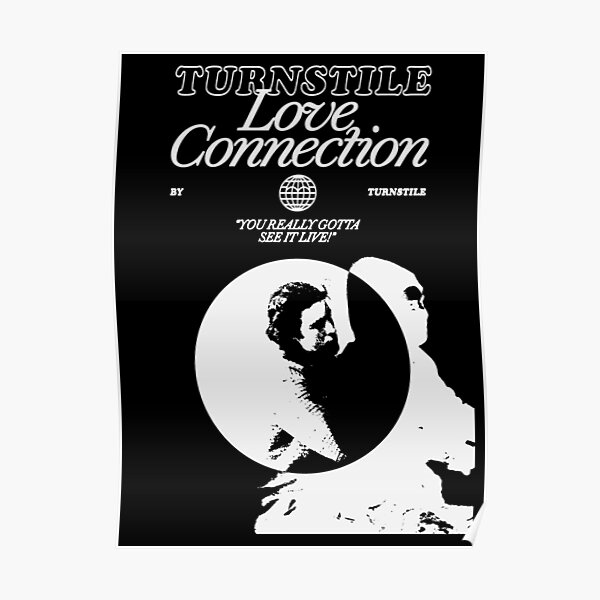 Turnstile Love Connection T.L.C. - Dark Poster