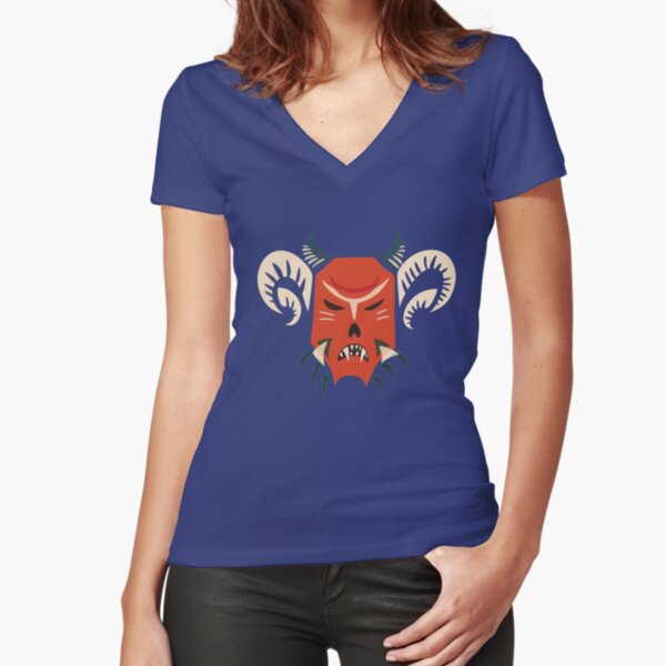 Fitted V-Neck T-Shirt