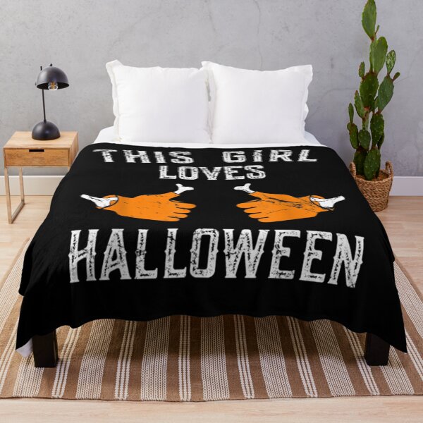 Item preview, This Girl Loves Happy Halloween Costume Funny For Women designed and sold by AdonisShop.