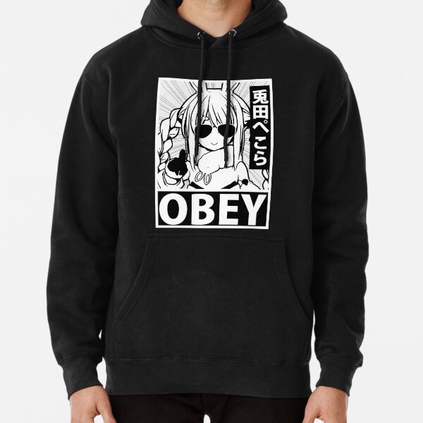 Black discount obey hoodie