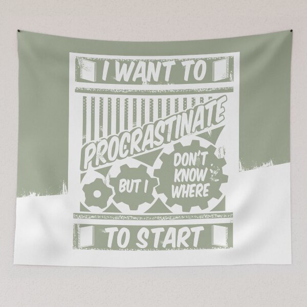 Item preview, Procrastination designed and sold by piedaydesigns.