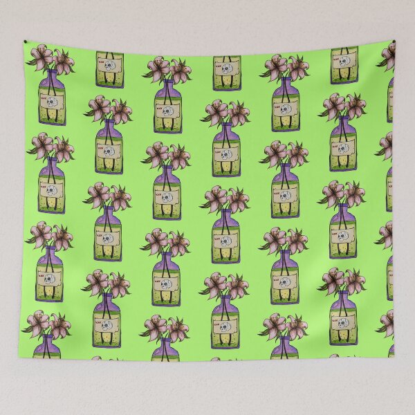 Item preview, Pink Lilies in Poison designed and sold by REDmoonDeco.