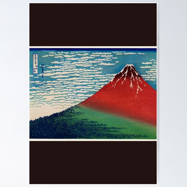 Item preview, Fine Wind, Clear Morning by Katsushika designed and sold by LandoPiers.