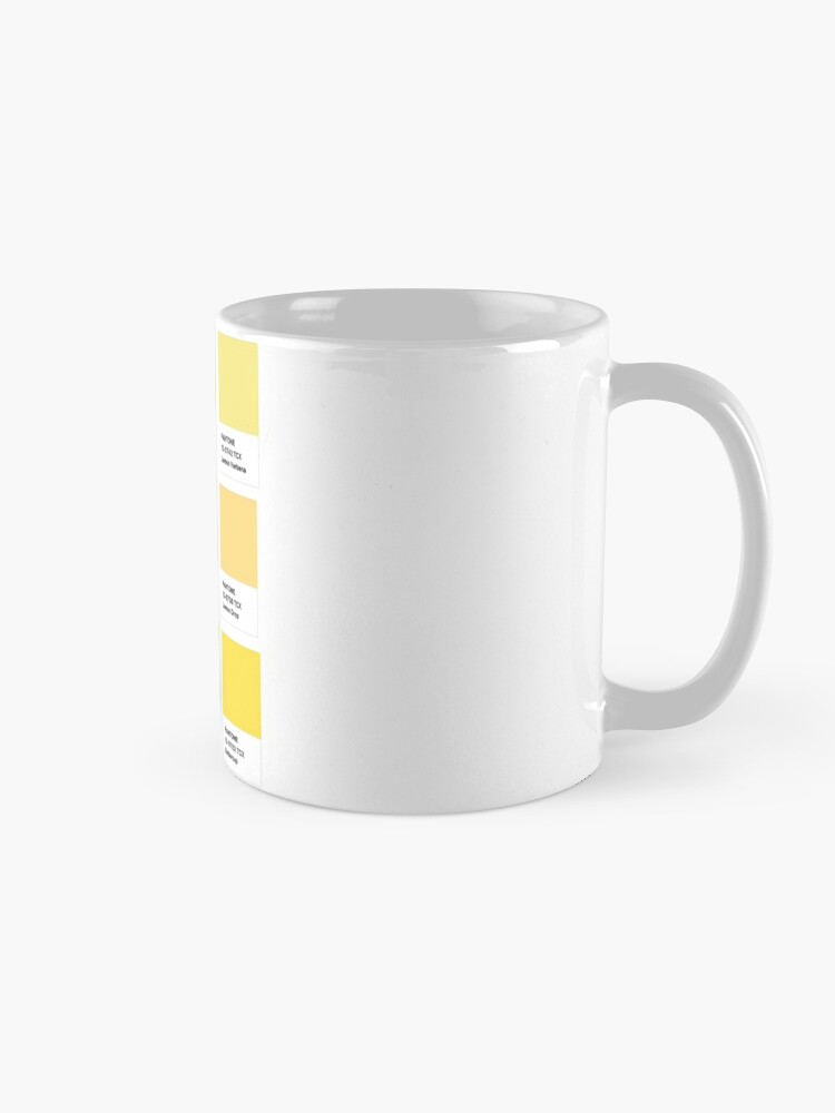 Pantone Yellow 012 Mug - Barista Pro