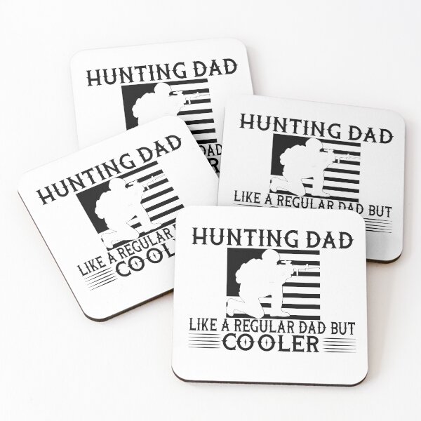 Item preview, HUNTING DAD LIKE A REGULAR DAD BUT COOLER designed and sold by wildwhimsical.