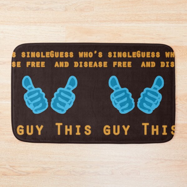 Item preview, Single and Disease Free - This Guy designed and sold by LandoPiers.