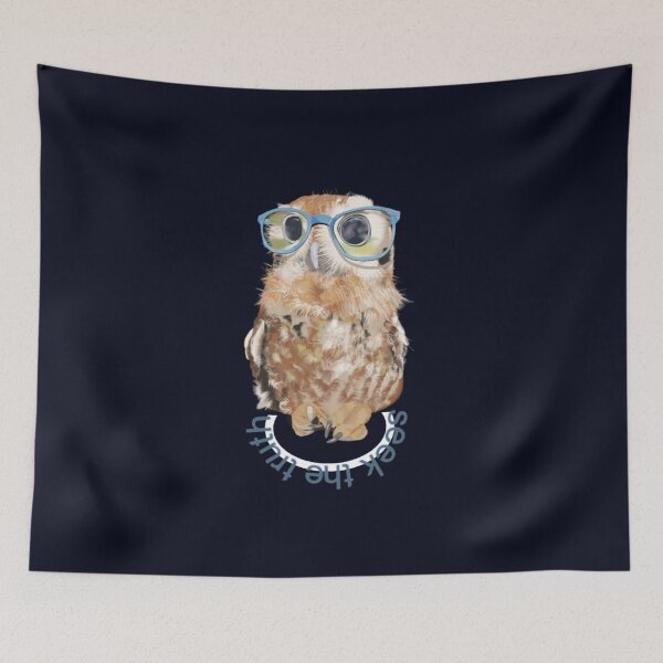 Item preview, Hipster Owl Drawing - Love To Read designed and sold by ViewerEqualsPhoton.