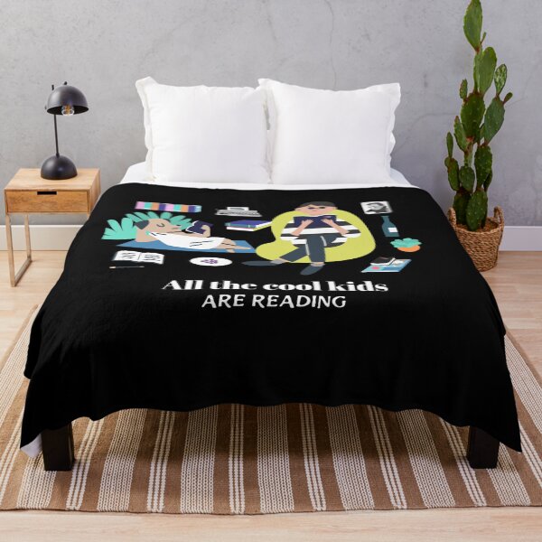 Item preview, All the Cool Kids are Reading designed and sold by Fun-Trendy-Tees.