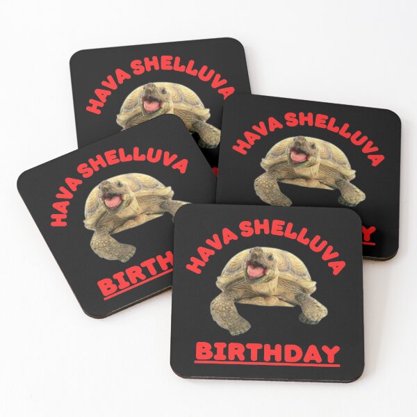 Item preview, Sulcata Tortoise Happy Birthday Beautiful  designed and sold by CBCreations73.