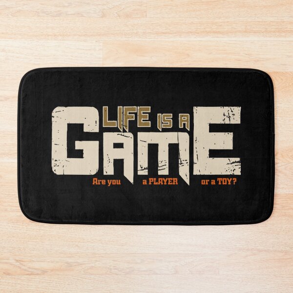 Item preview, Life Is a Game, Are You a Player Or a toy? - Motivational designed and sold by Studio  Six.