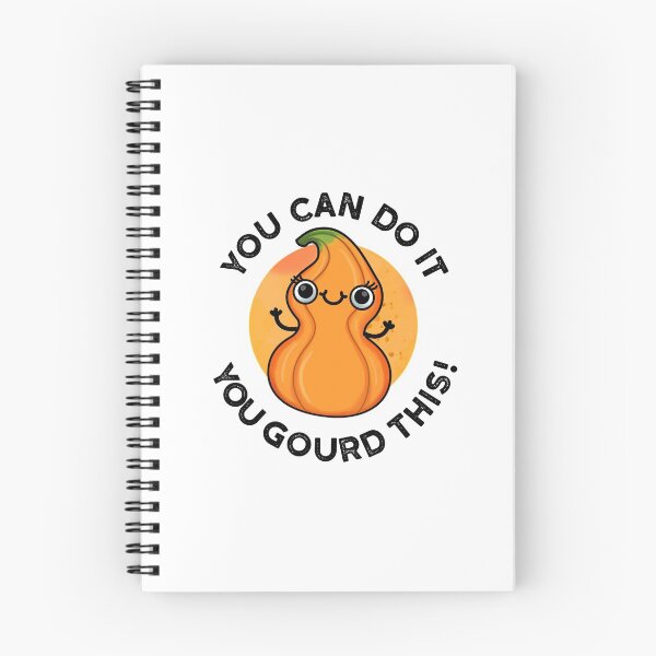 Item preview, You Can Do It You Gourd This Funny Veggie Puns  designed and sold by punnybone.