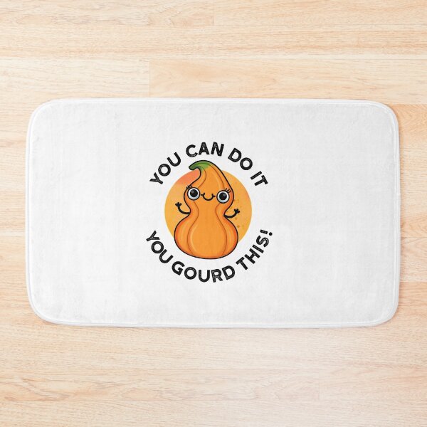 Item preview, You Can Do It You Gourd This Funny Veggie Puns  designed and sold by punnybone.
